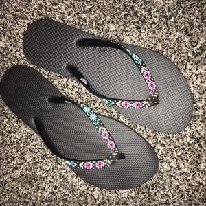 Mossimo flip flops size 8/9